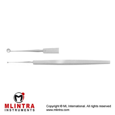 Meyerhoefer Chalazion Curette Size 4 Stainless Steel, 12.5 cm - 5" Diameter 3.5 mm